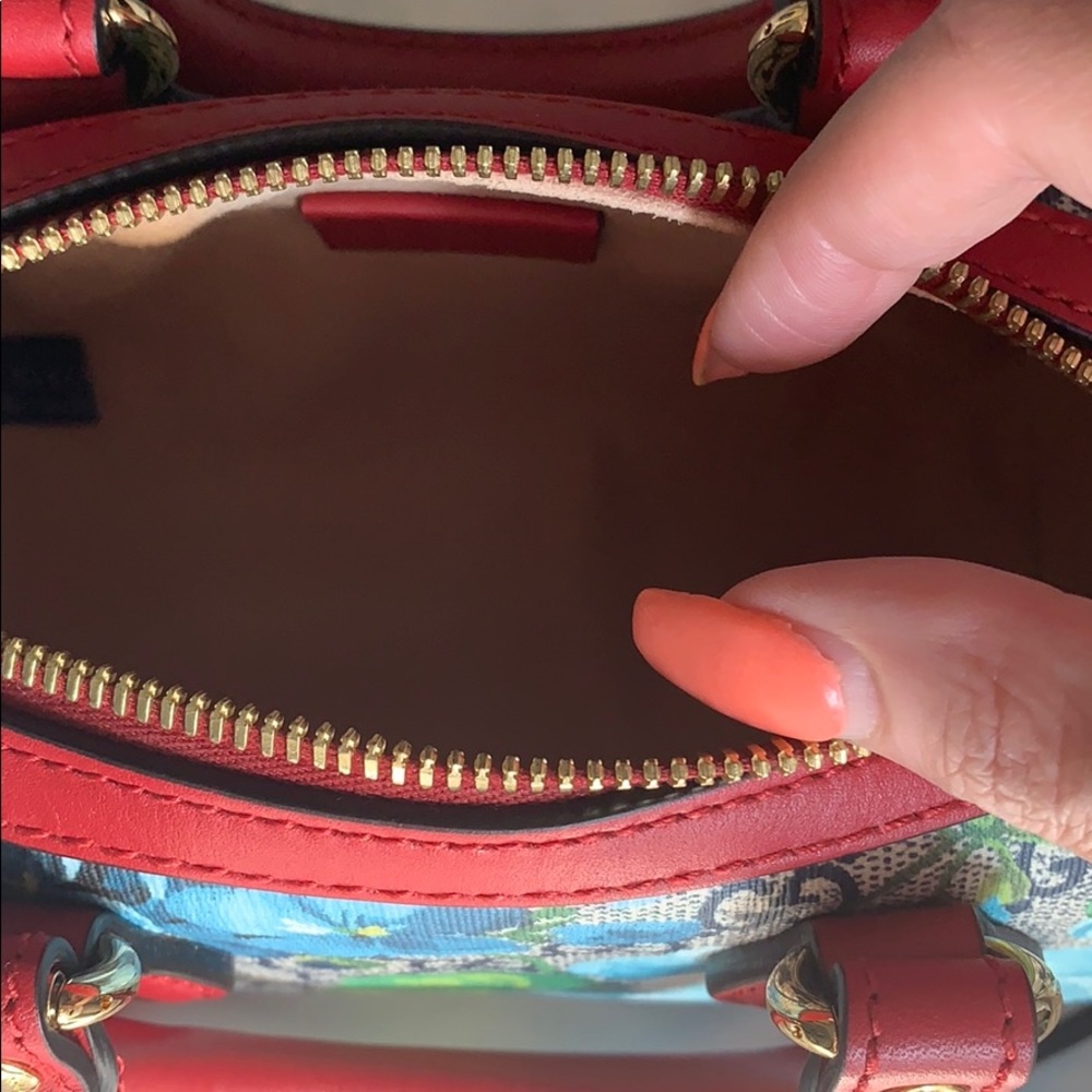 Gucci Monogram Blooms Mini top handle bag - Picture 3 of 8